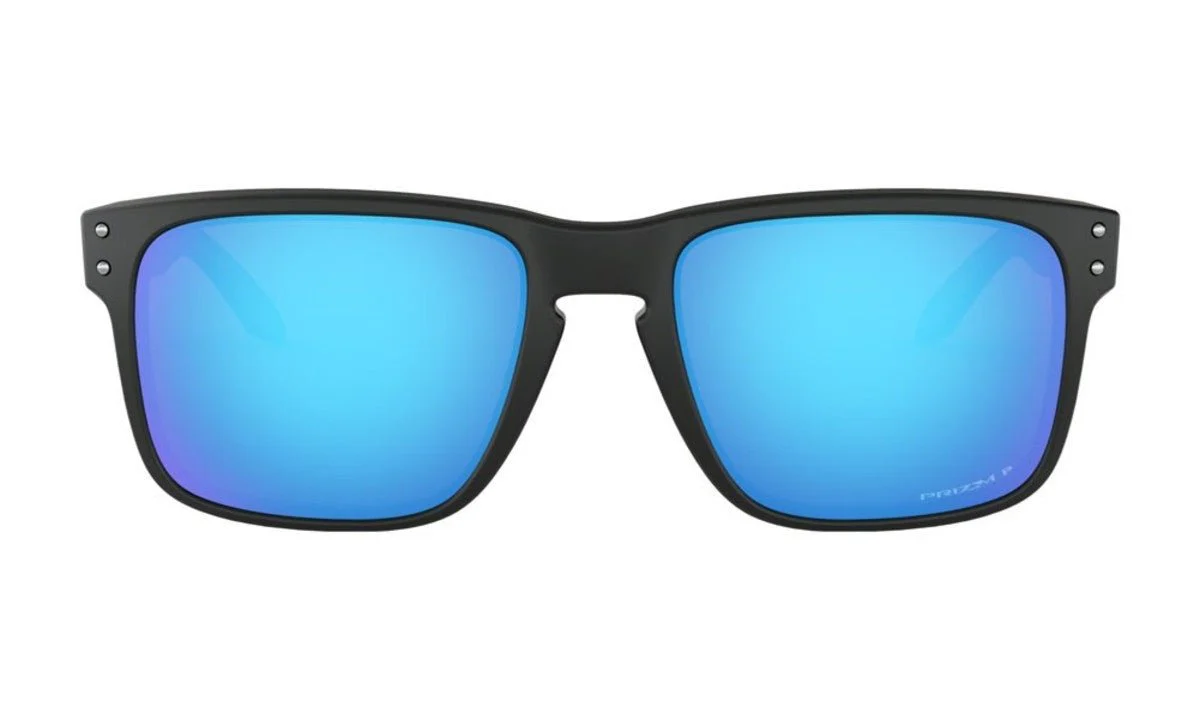 Oakley Holbrook Sunglasses - Matte Black/Prizm Sapphire Polarized - Image 2