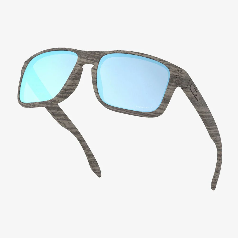 Oakley Holbrook Woodgrain Collection - Woodgrain/Prizm Deep Water Polarized - Image 2