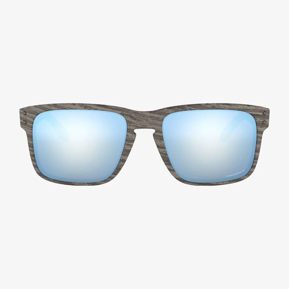 Oakley Holbrook Woodgrain Collection - Woodgrain/Prizm Deep Water Polarized - Image 5