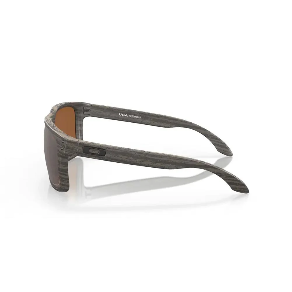 Oakley Holbrook XL Sunglasses - Woodgrain/Prizm Tungsten Polarized - Image 3