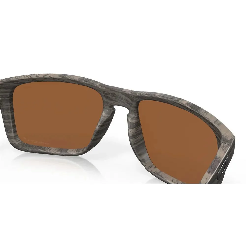 Oakley Holbrook XL Sunglasses - Woodgrain/Prizm Tungsten Polarized - Image 7