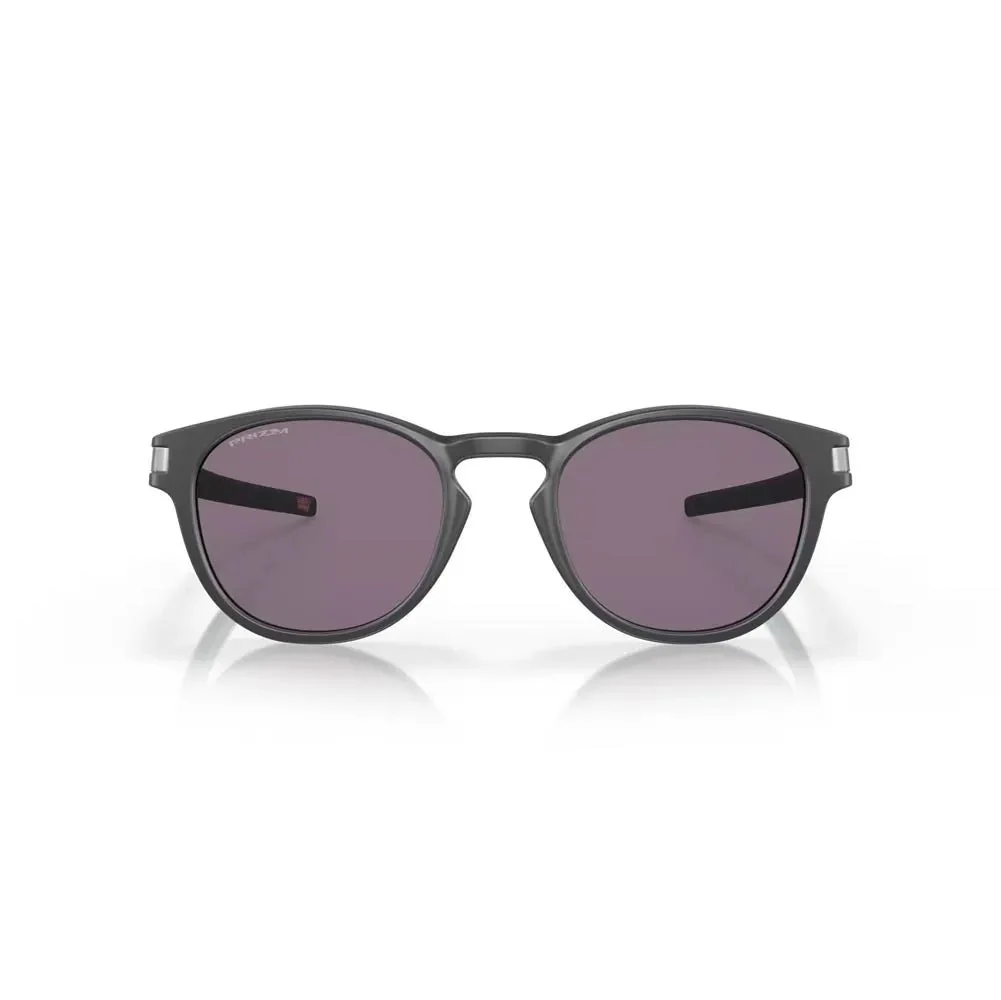 Oakley Latch Sunglasses - Matte Carbon/Prizm Grey - Image 2