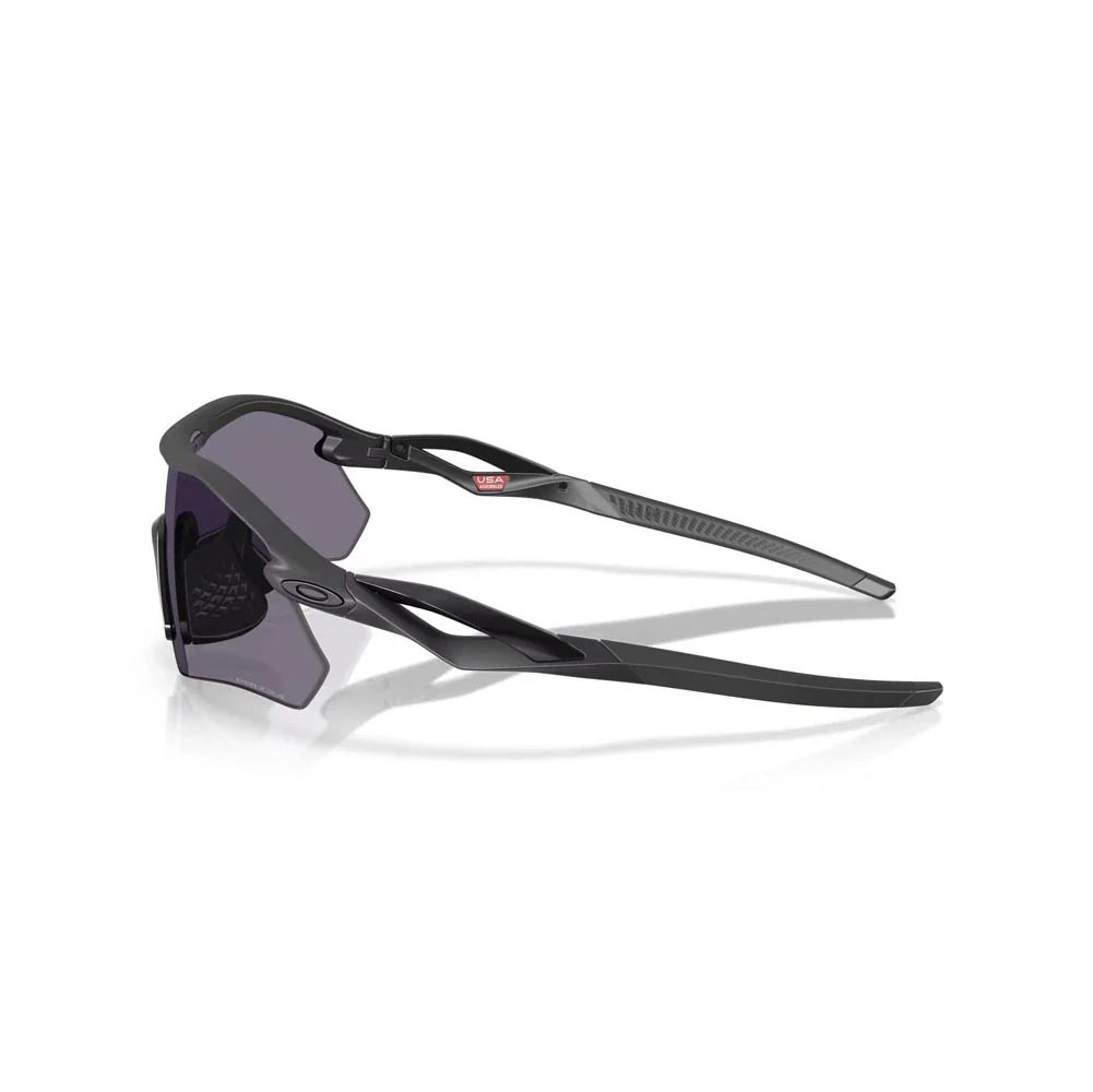 Oakley Radar Plate Sunglasses - Matte Black/Prizm Grey - Image 3