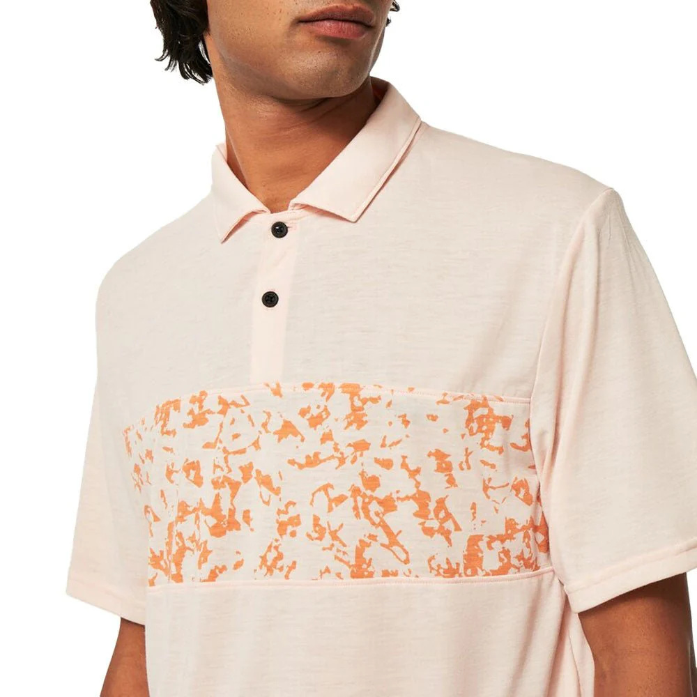 Oakley Sand Print Golf Polo - Image 3