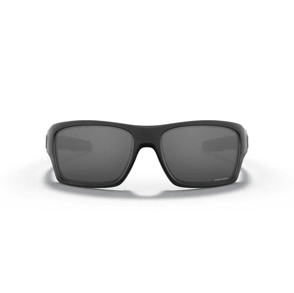 Oakley Turbine Sunglasses - Matte Black/Prizm Black - Image 2