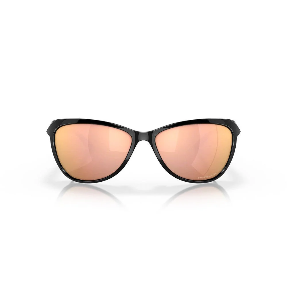 Oakley Women's Pasque - Polished Black/Prizm Rose Gold Polarized - Image 3