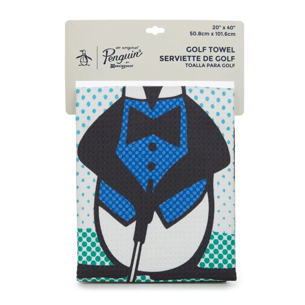 Original Penguin Feel The Putt Waffle Towel - Image 3