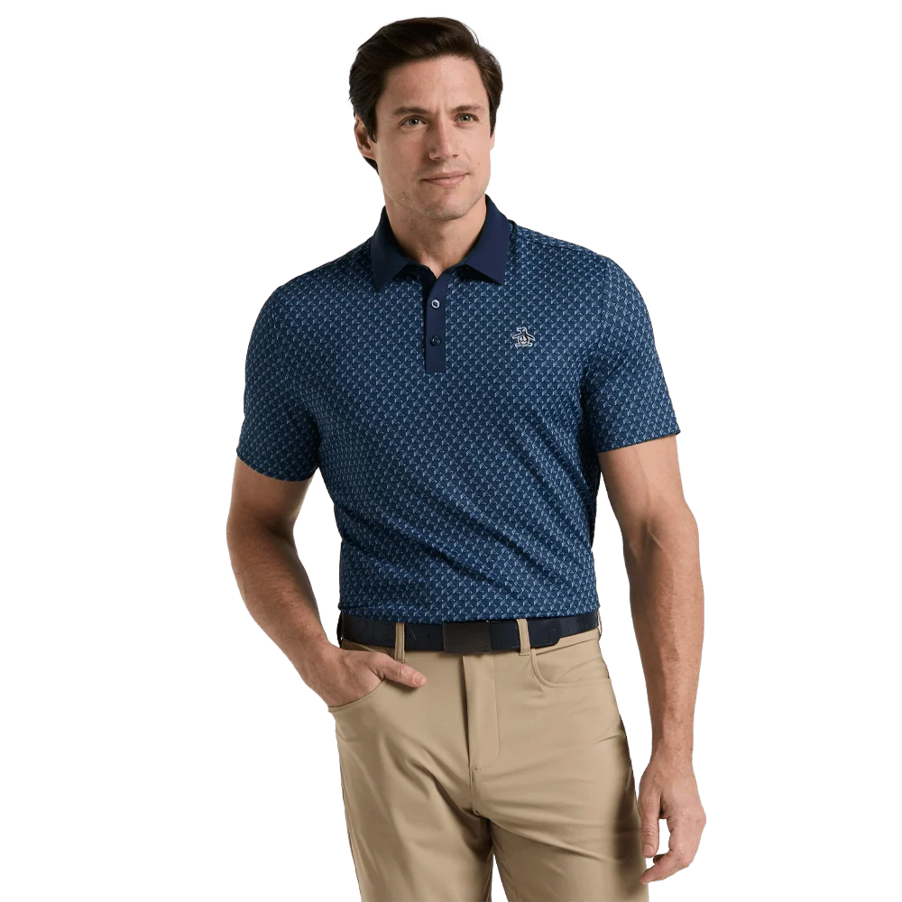 Original Penguin Pete's Tee Time Golf Polo