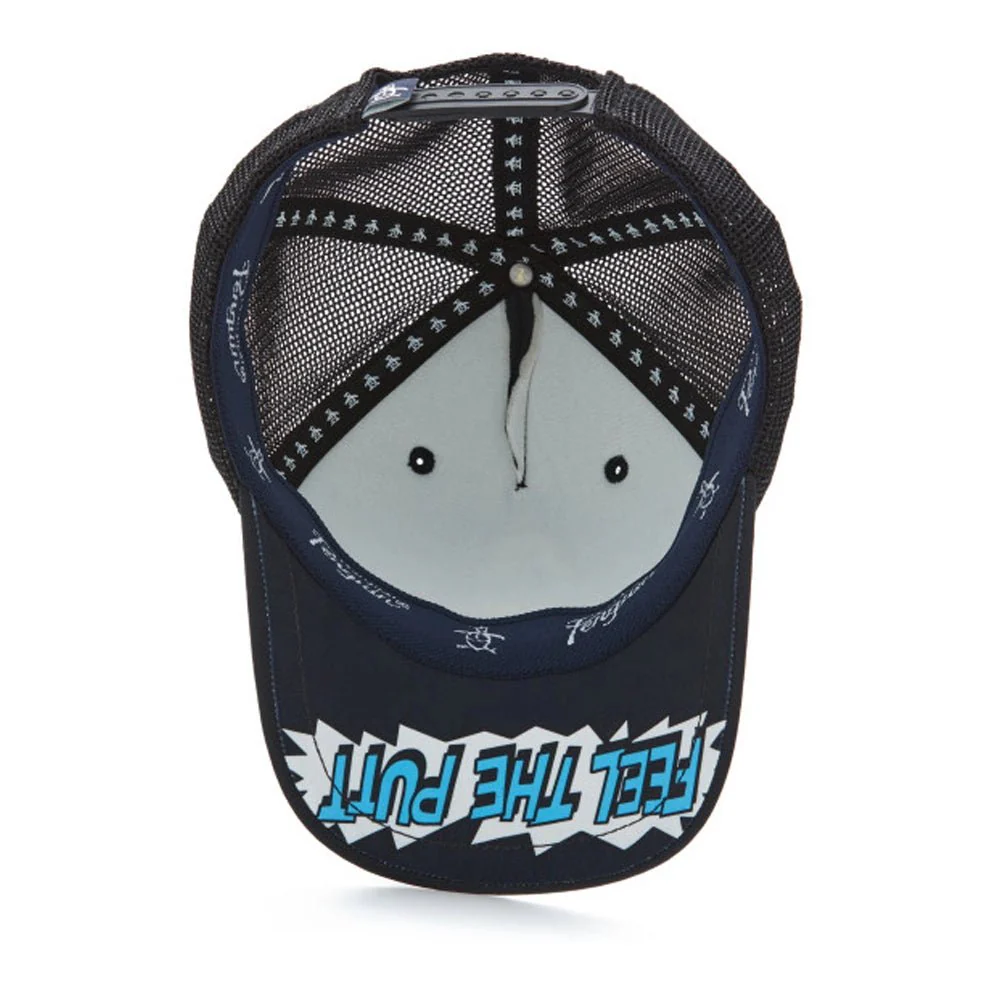 Original Penguin Pop Fest Feel The Putt Trucker Golf Hat - Image 11