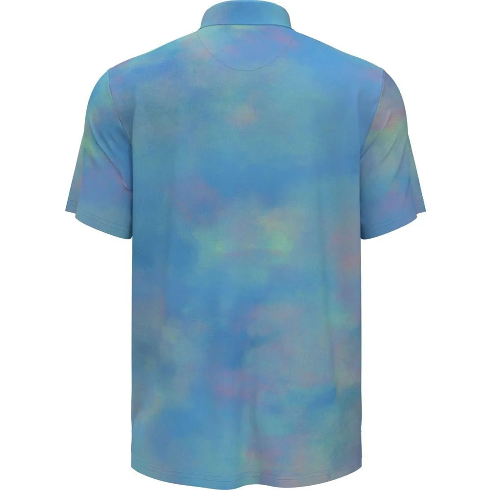 Original Penguin Soft Filtered Tie Dye Print Polo - Image 2