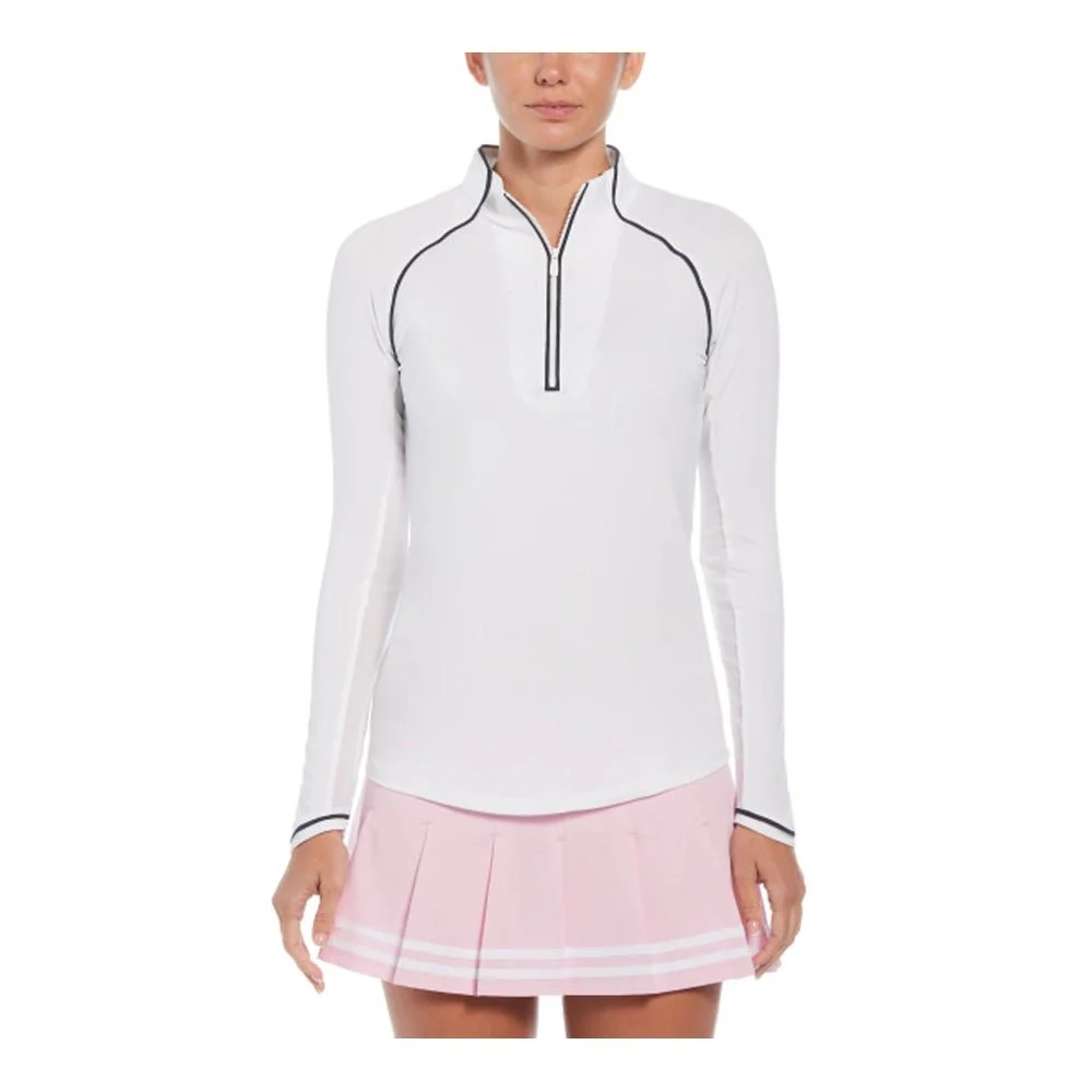 Original Penguin Women's Veronica Sun Protection Golf 1/4 Zip - Image 4
