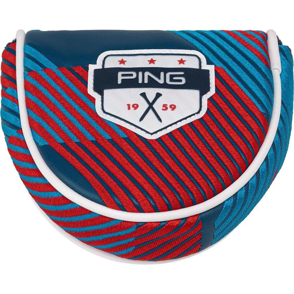 Ping Stars and Stripes Mallet Putter Cover - 2023