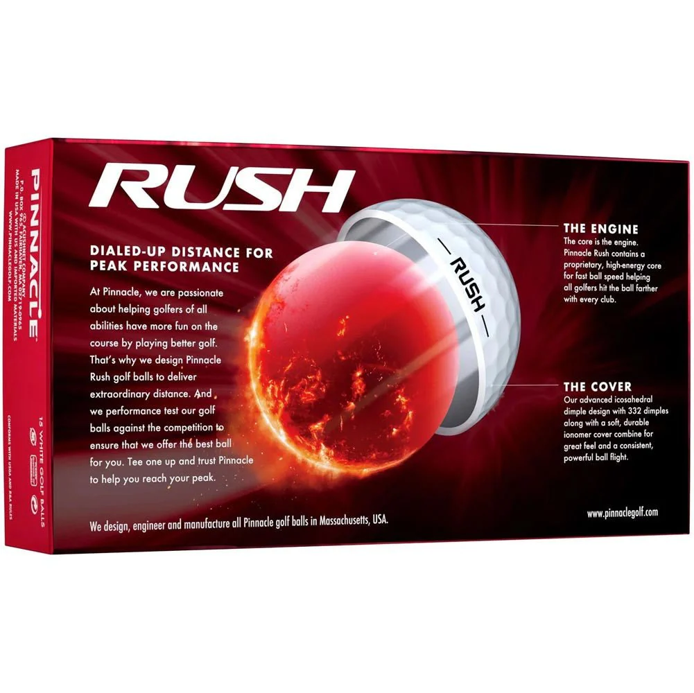 Pinnacle Rush Golf Balls - 15 Pack - Image 5