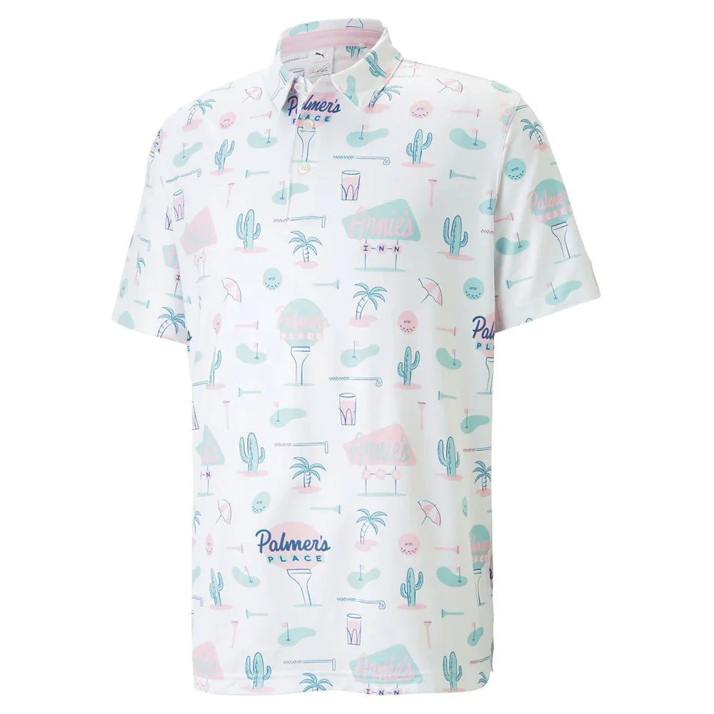 Puma AP Cloudspun Palmer's Place Golf Polo