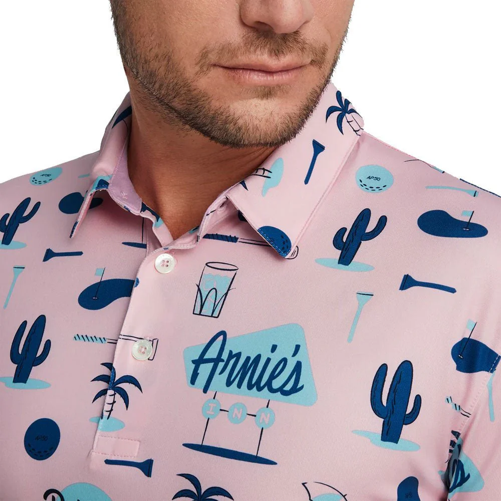 Puma AP Cloudspun Palmer's Place Golf Polo - Image 6