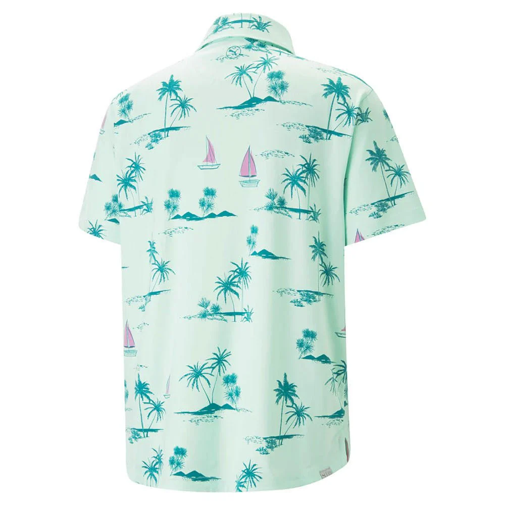 Puma Cloudspun Low Tide Golf Polo - Image 3