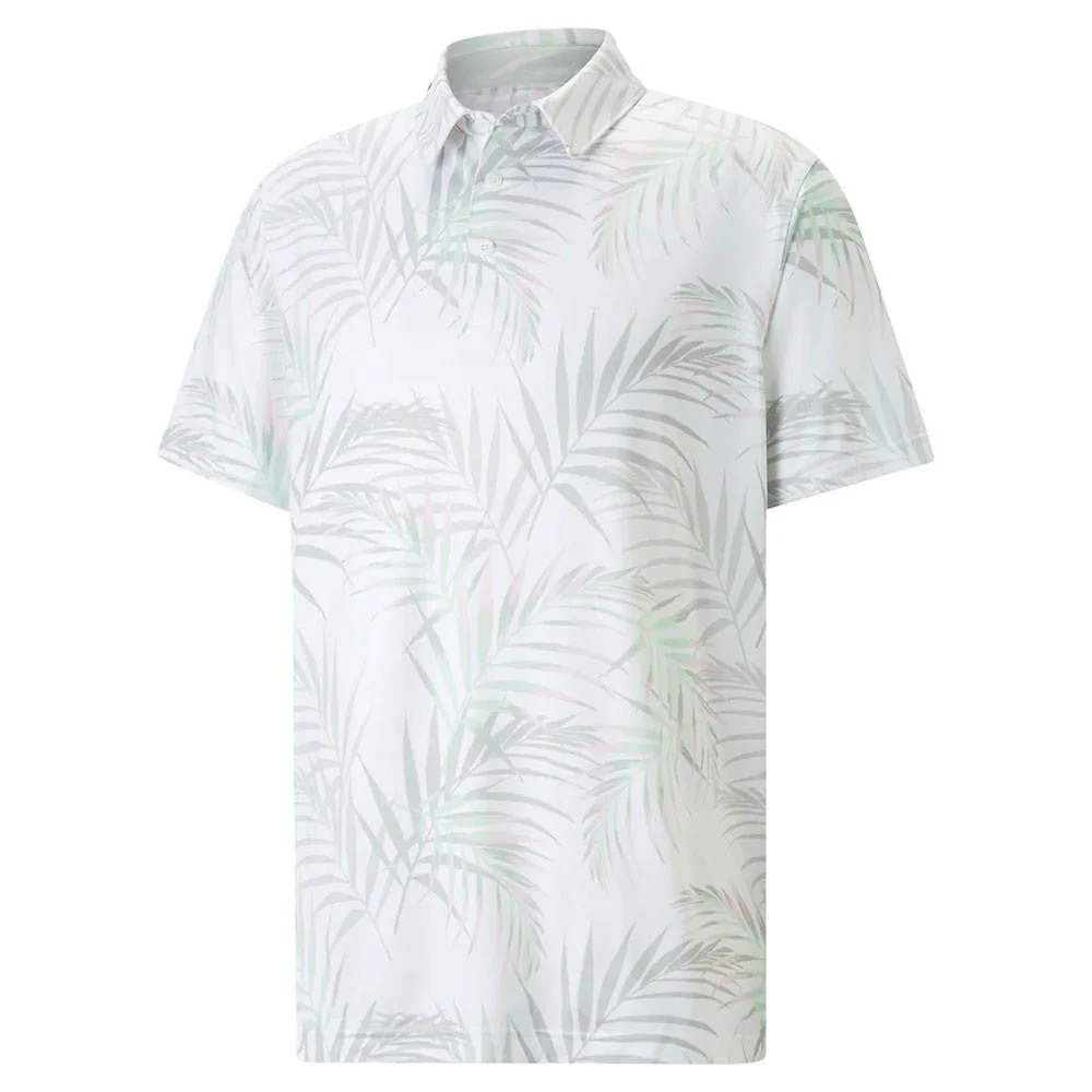 Puma Cloudspun Palm Leaf Polo - Image 3