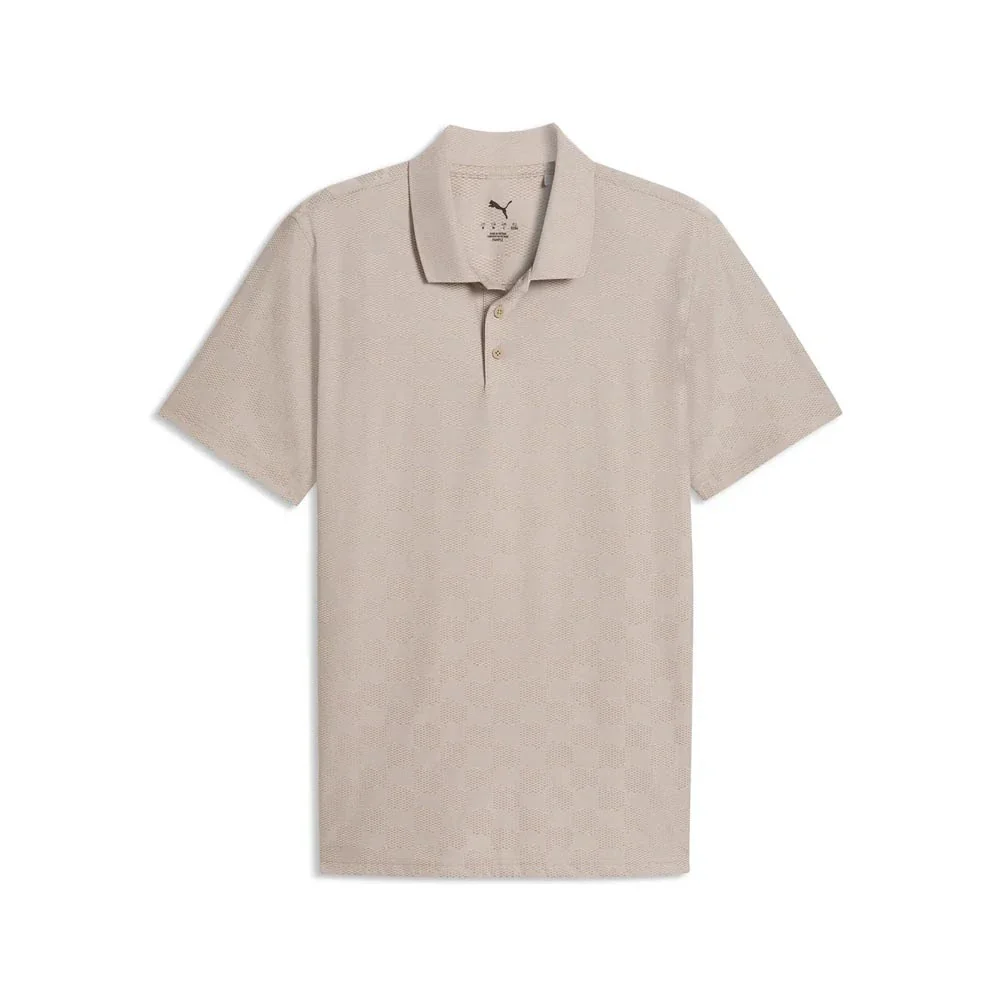 Puma Mattr Check Jacquard BN Golf Polo