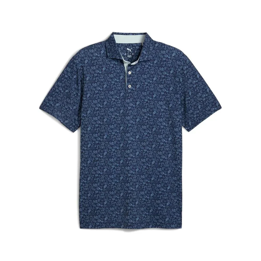 Puma Mattr Peach Stand Golf Polo