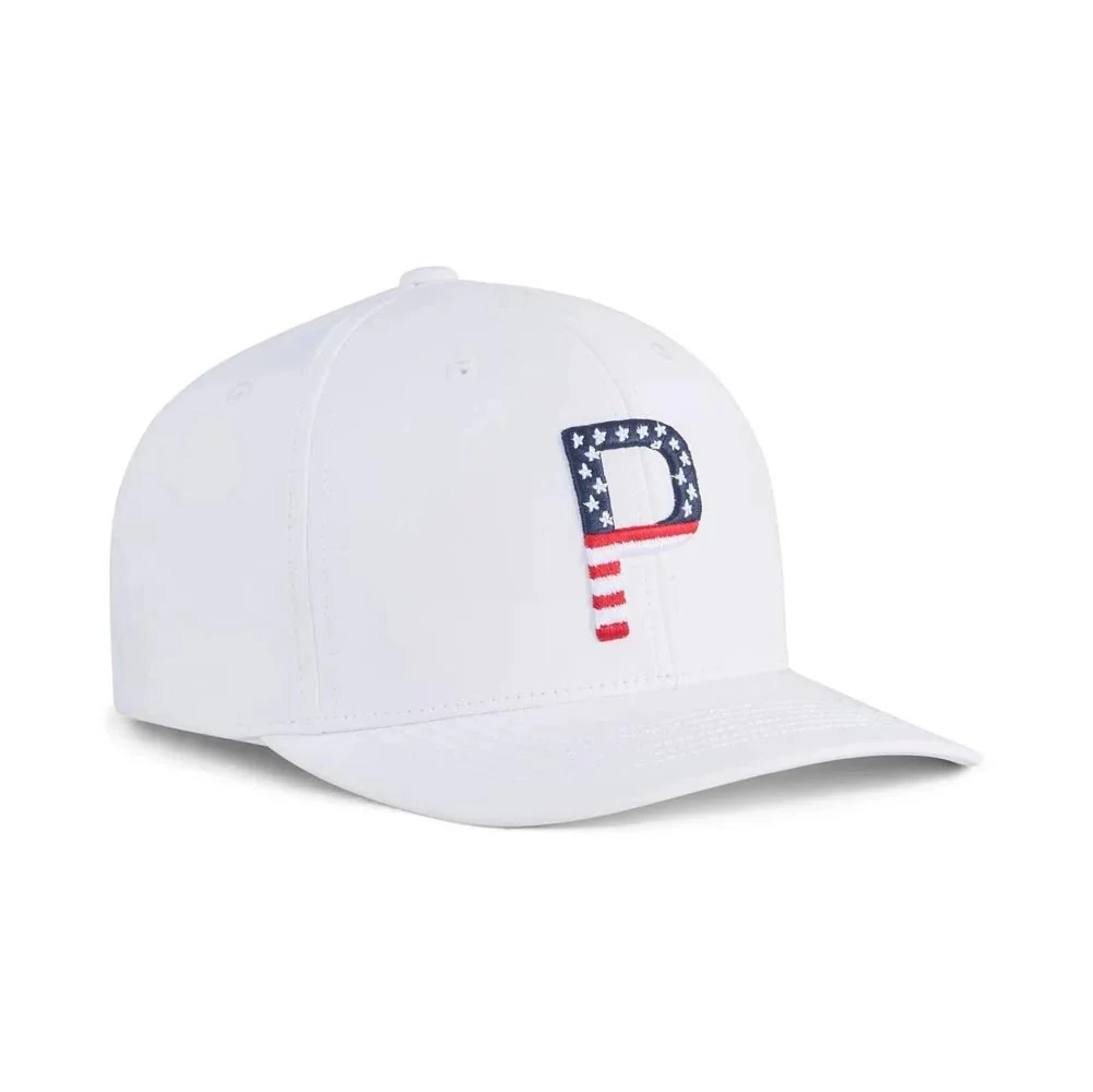 Puma Pars and Stripes 6 Panel Golf Hat