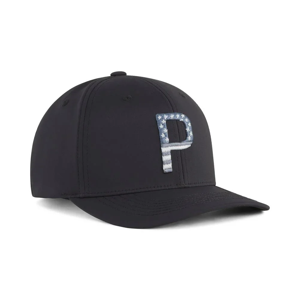 Puma Pars and Stripes 6 Panel Golf Hat - Image 5