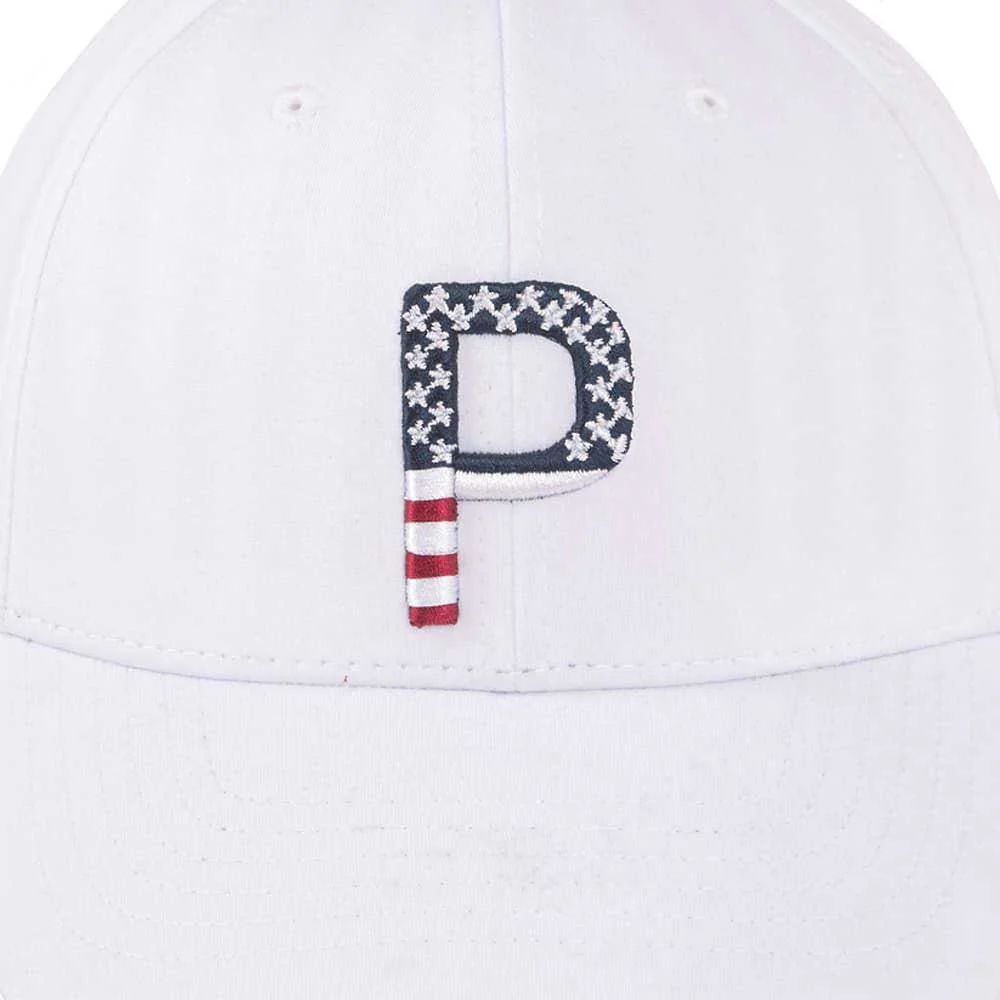 Puma Pars & Stripes P Classic Golf Hat - Image 3