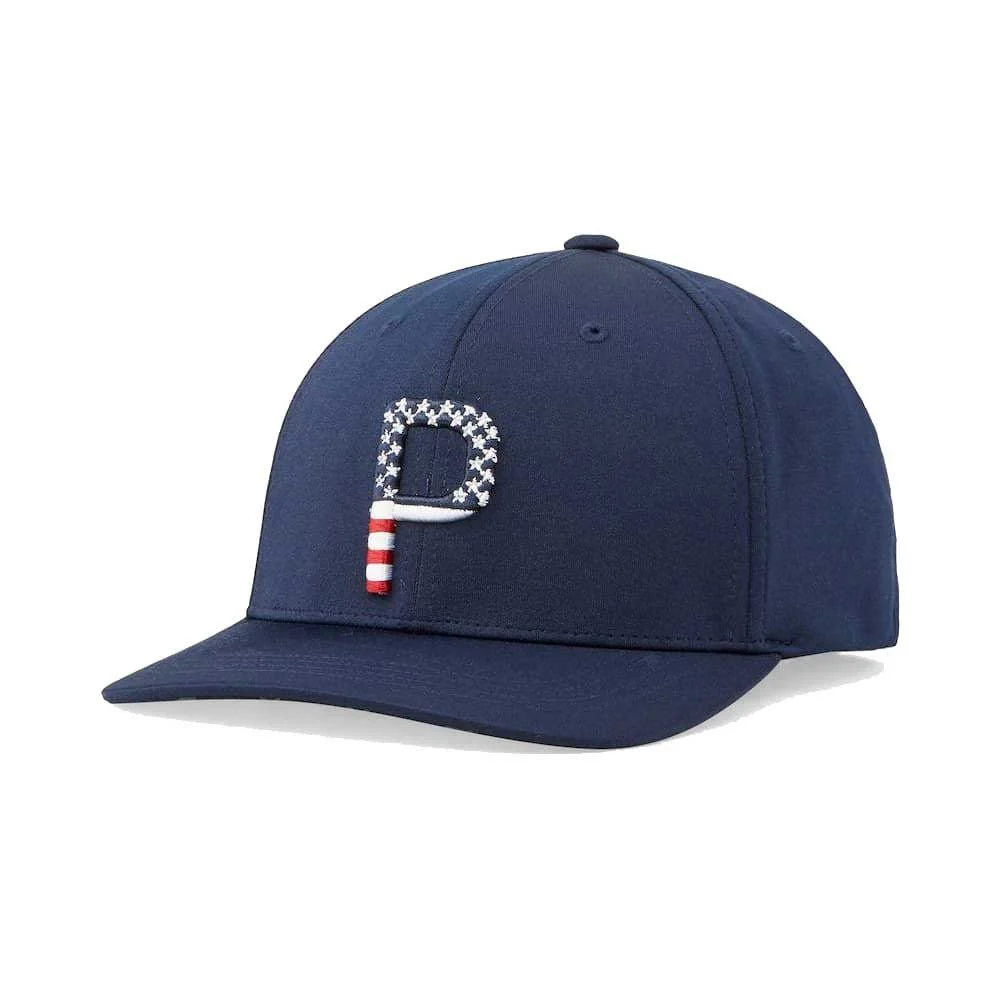 Puma Pars & Stripes P Snapback Hat - Image 4