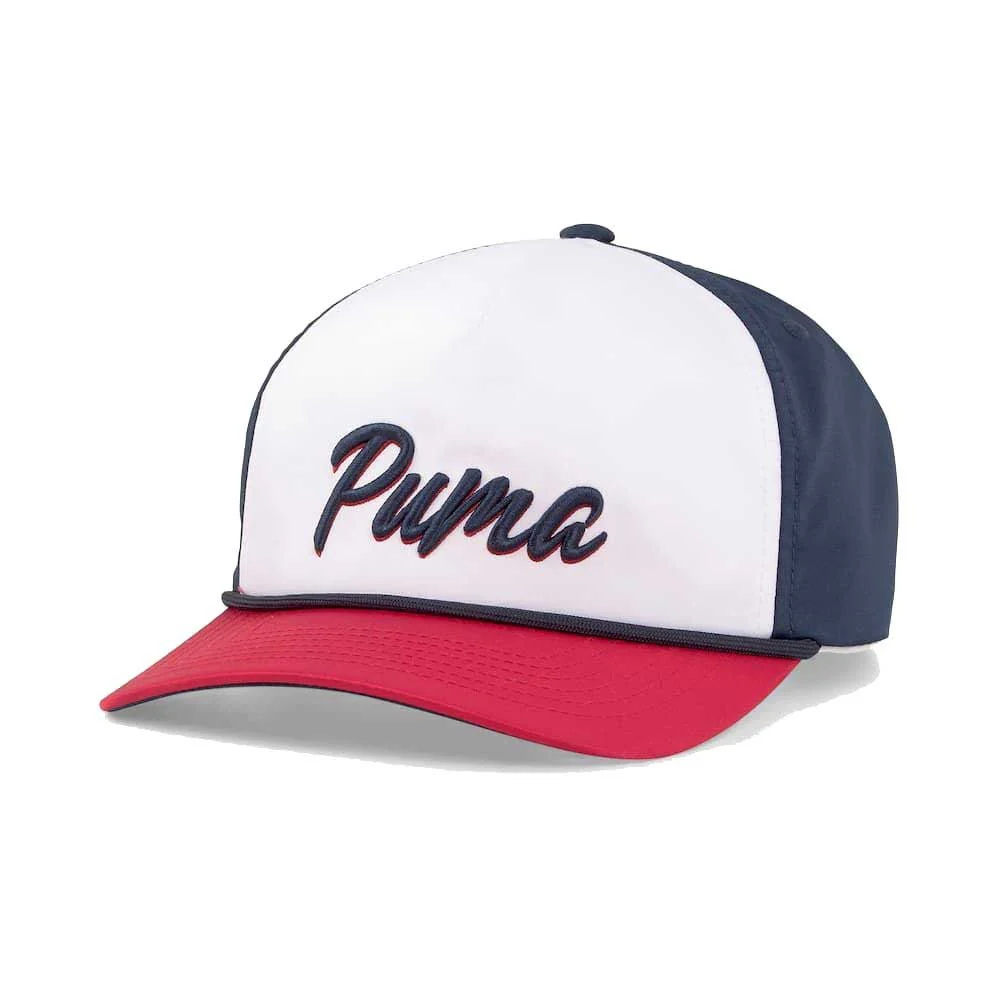 Puma Retro Rope Snapback Golf Hat - Image 3