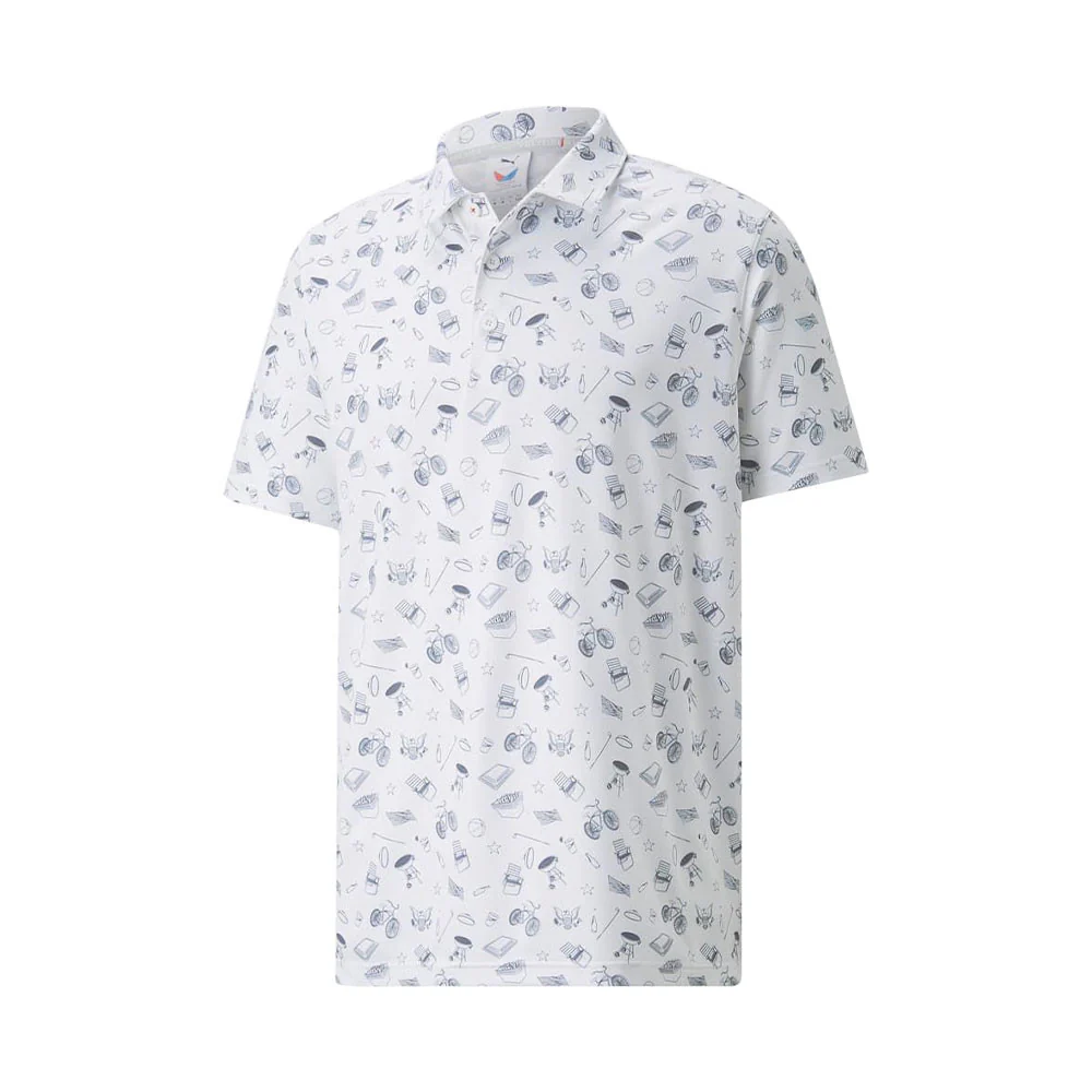 Puma Volition Block Party Polo - Image 3