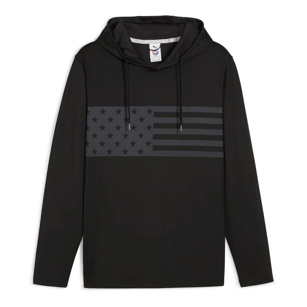 Puma Volition Star Stripe Golf Hoodie - Image 5