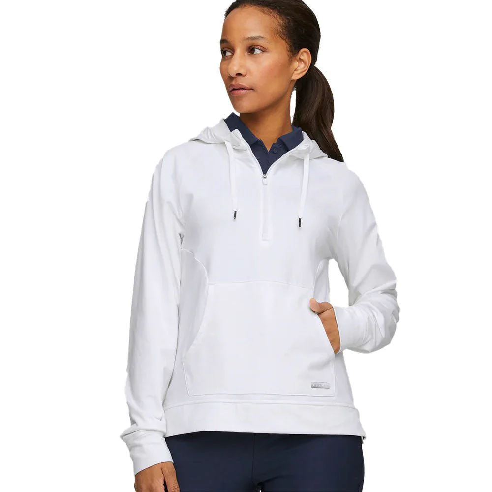 Puma Women's Hooded Cloudspun 1/4 Zip - Image 2