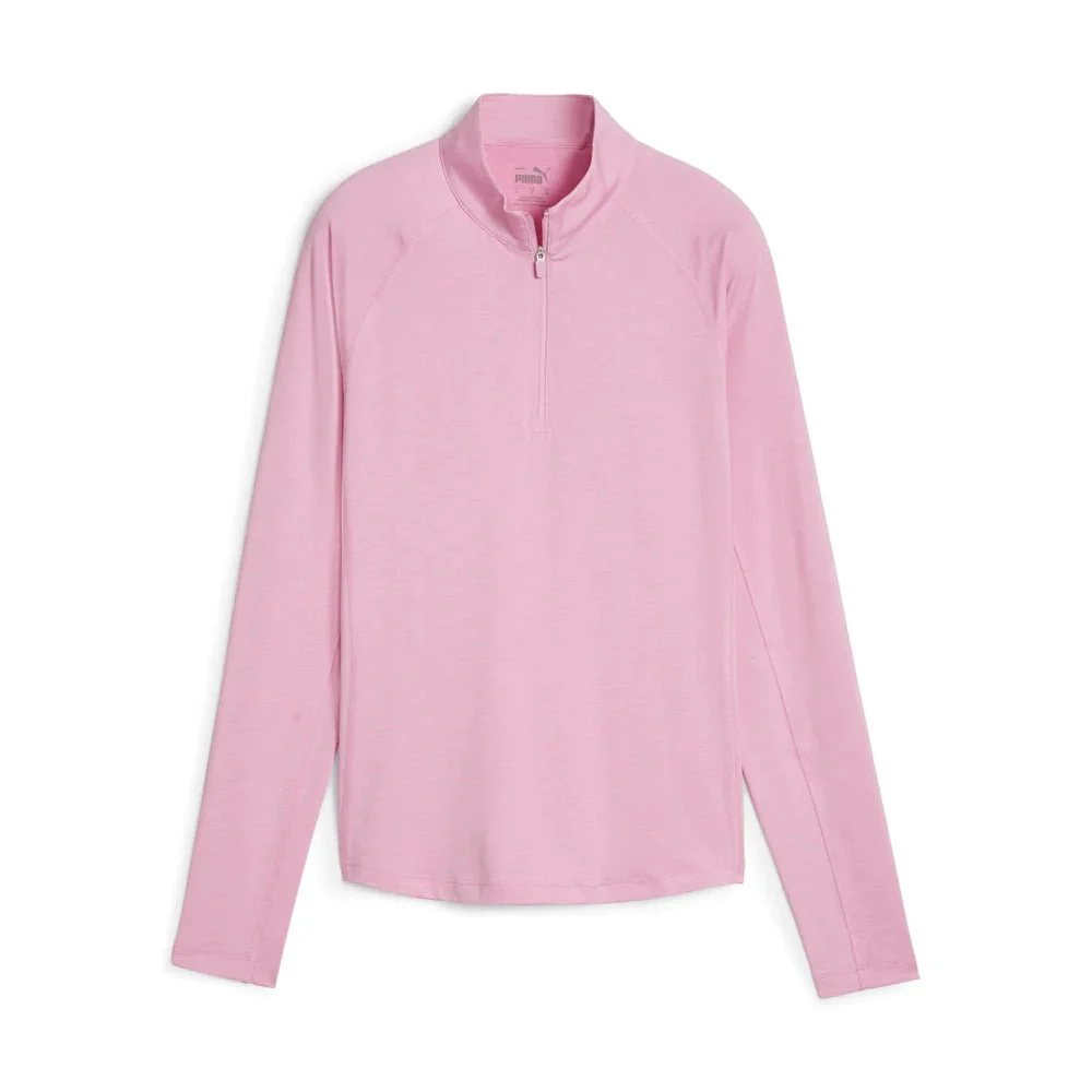 Puma Women's You-V Solid Golf 1/4 Zip - Image 4
