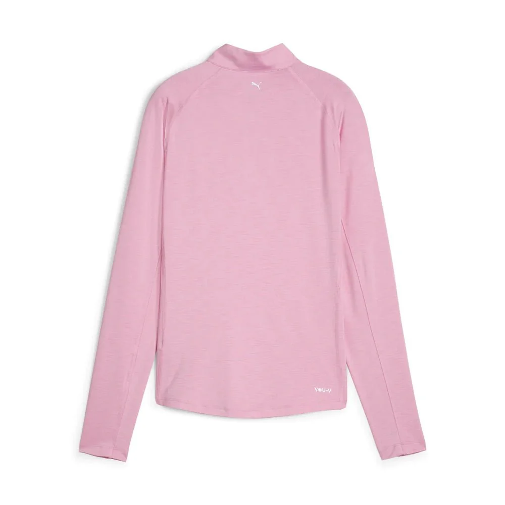 Puma Women's You-V Solid Golf 1/4 Zip - Image 5