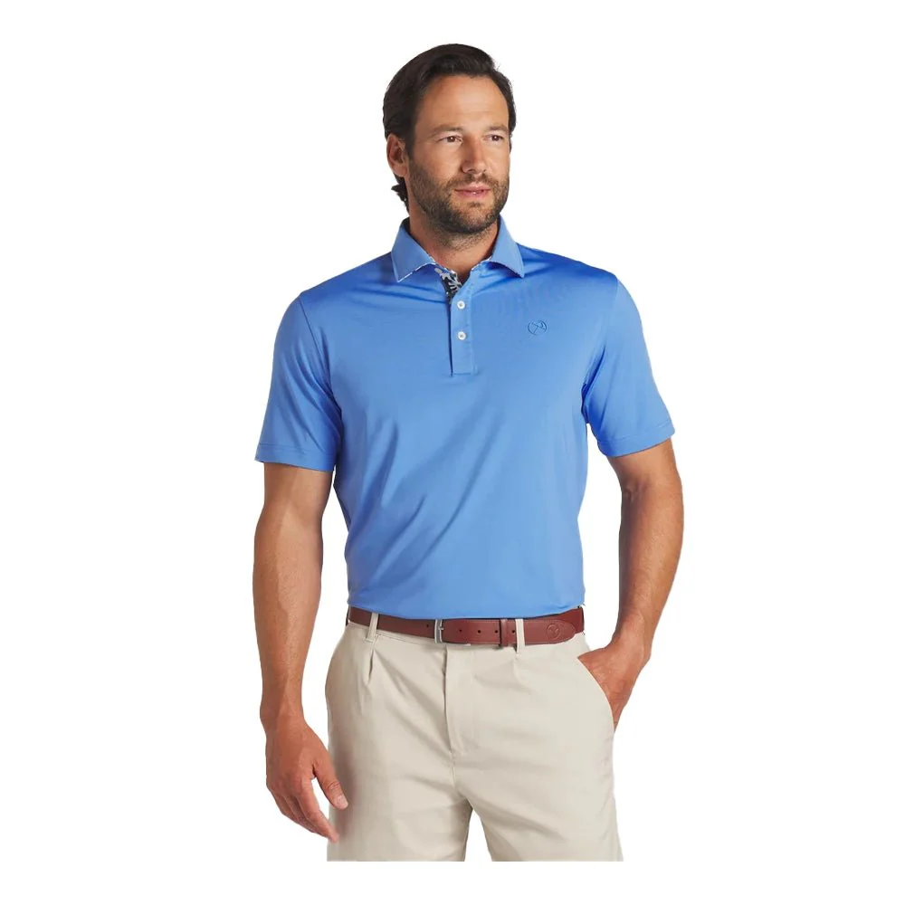 Puma X AP Floral Trim Golf Polo - Image 2