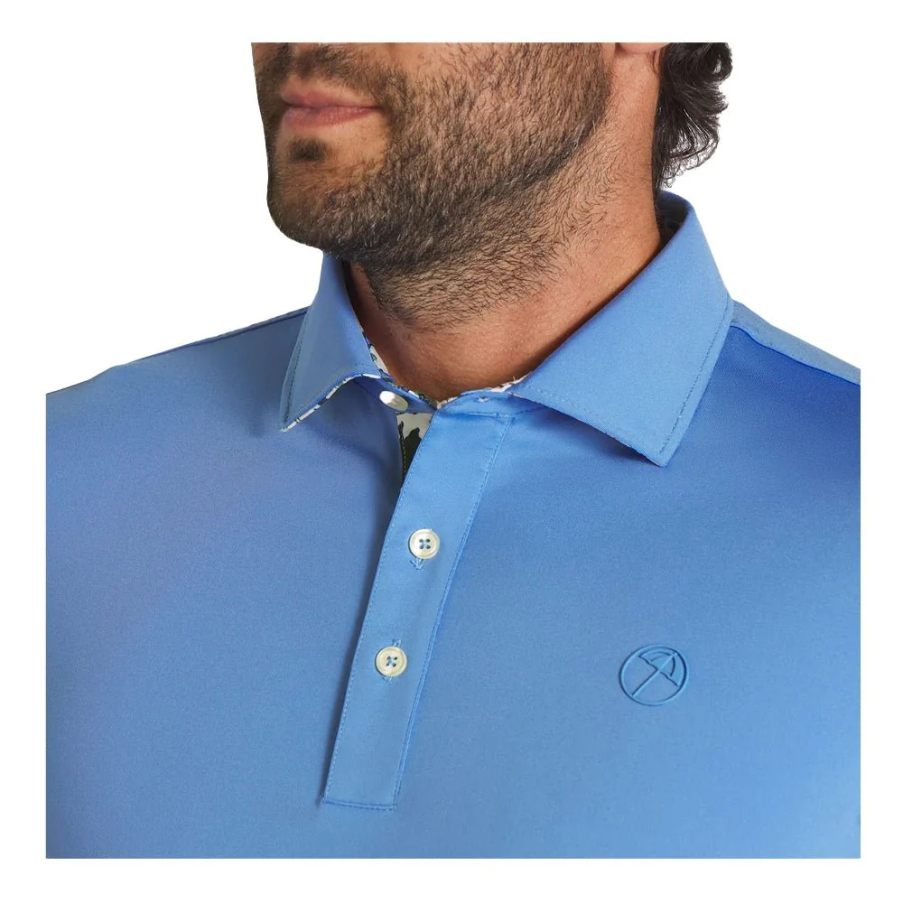 Puma X AP Floral Trim Golf Polo - Image 3
