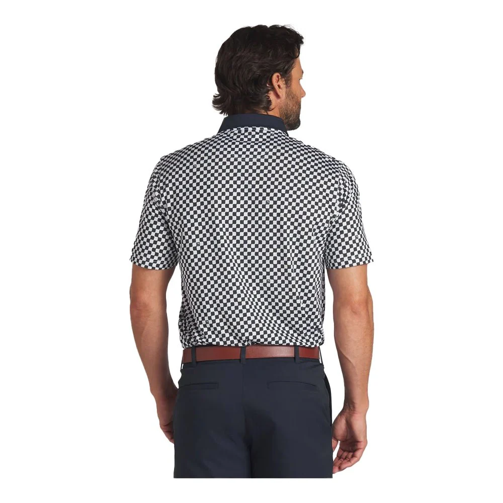 Puma X AP Mattr Checkered Golf Polo - Image 3
