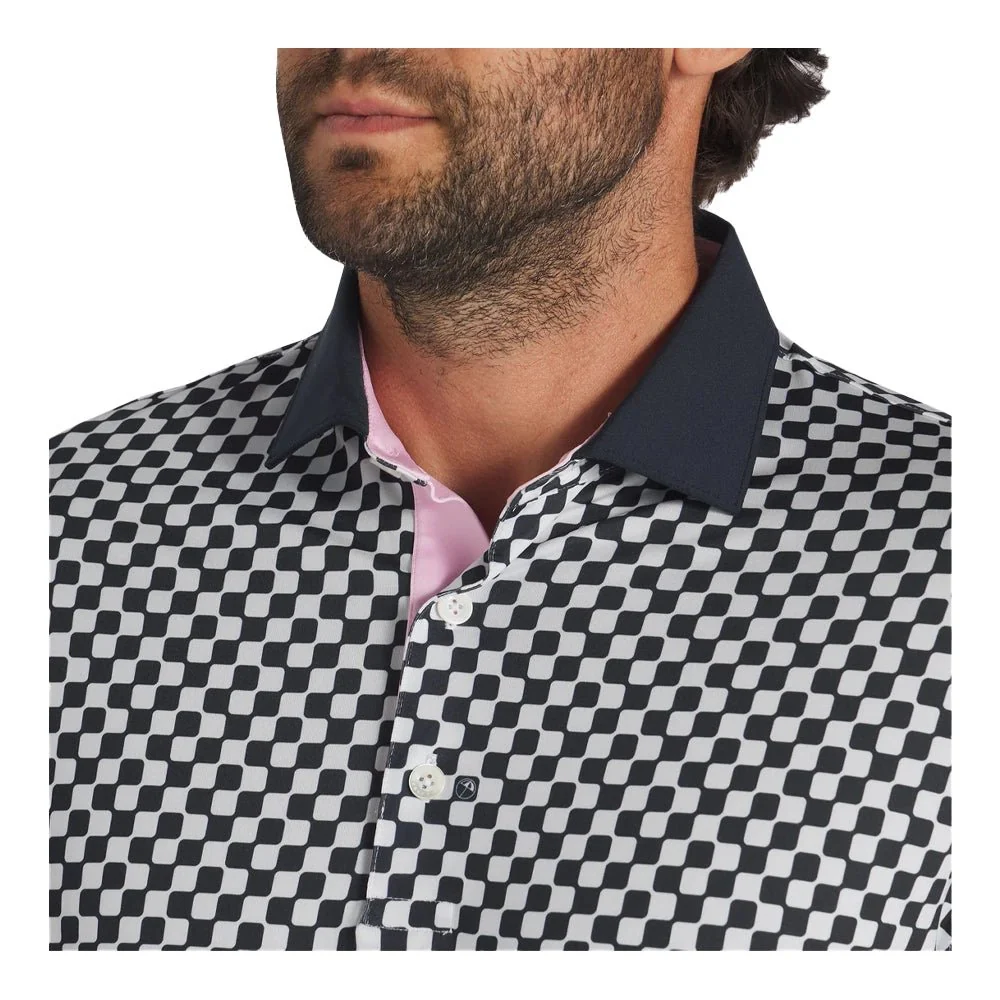 Puma X AP Mattr Checkered Golf Polo - Image 4