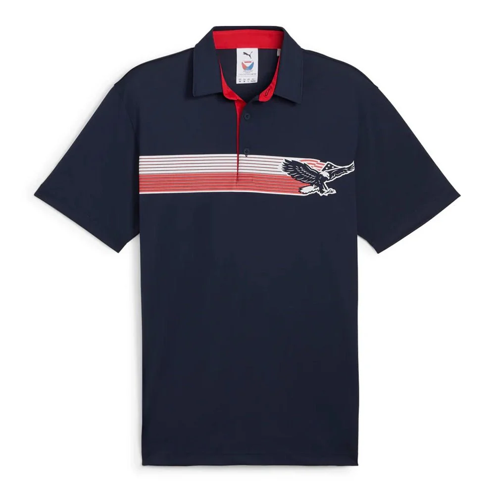 Puma X Volition Eagle Golf Polo - Image 5