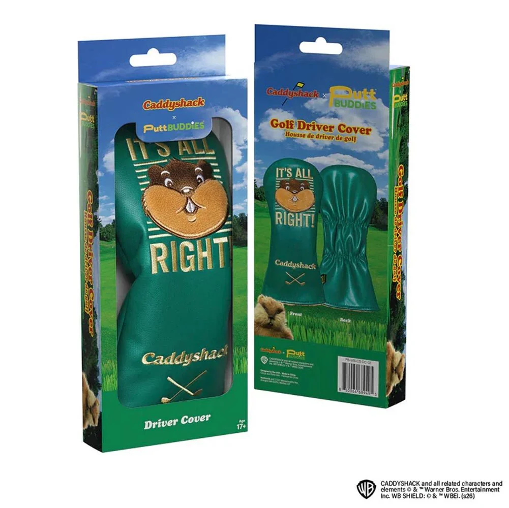 Putt Buddies Caddyshack "It's All Right" Gopher Driver Cover - Image 3