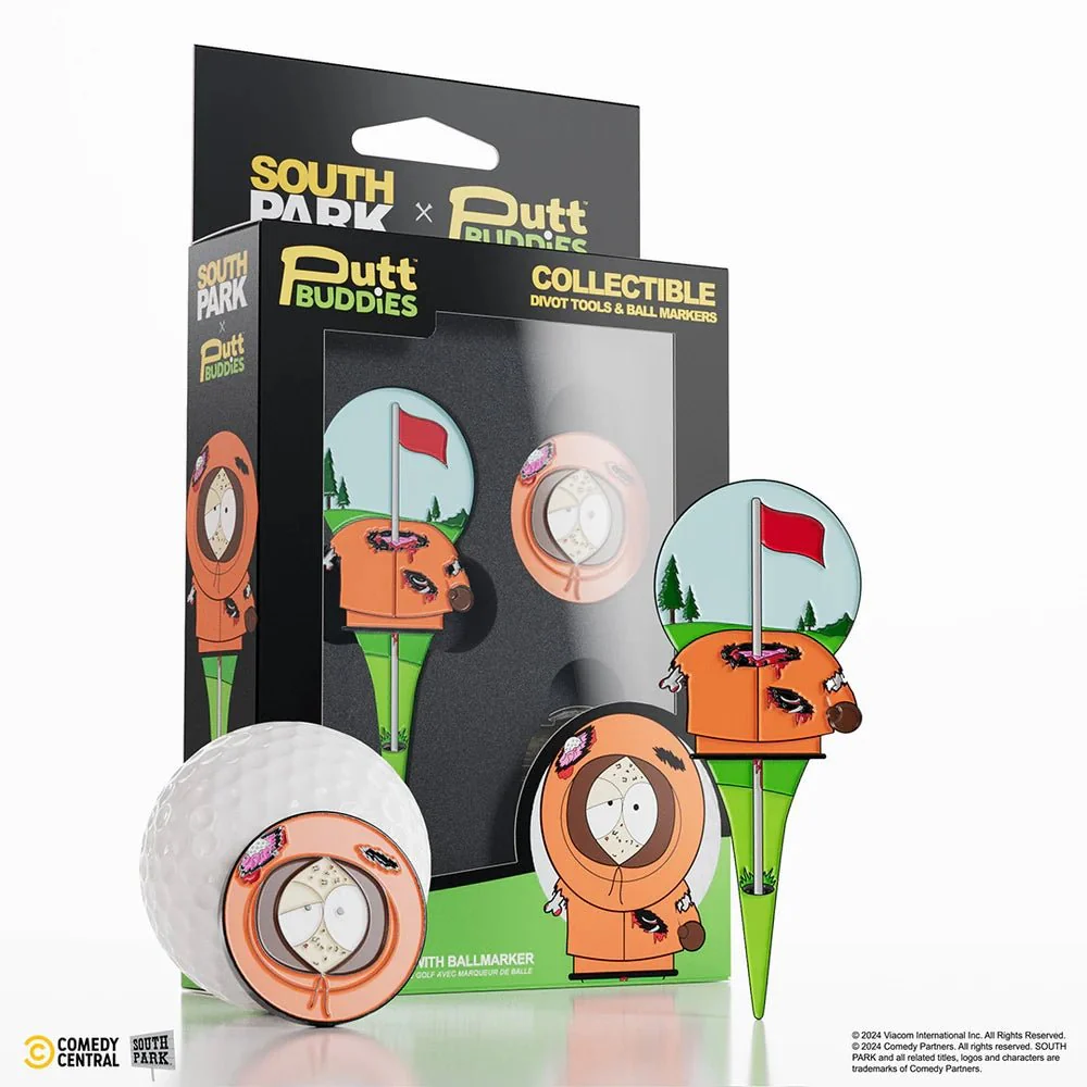Putt Buddies Dead Kenny Divot Tool with Removable Head Ball Marker