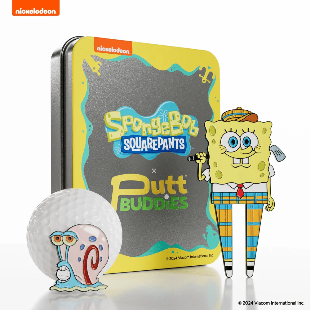 Putt Buddies Golfing Spongebob Divot Tool with Gary Ball Marker