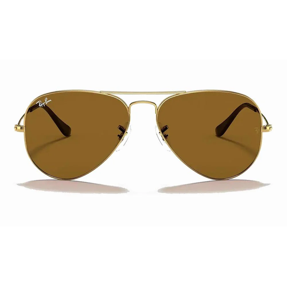 Ray-Ban Aviator Classic - Gold/Brown Classic B-15 - Image 2