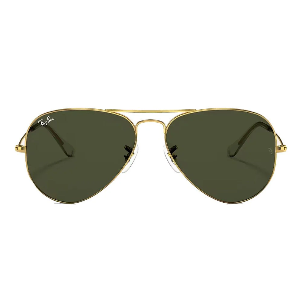 Ray-Ban Aviator Classic - Polished Gold/ Green - Image 2