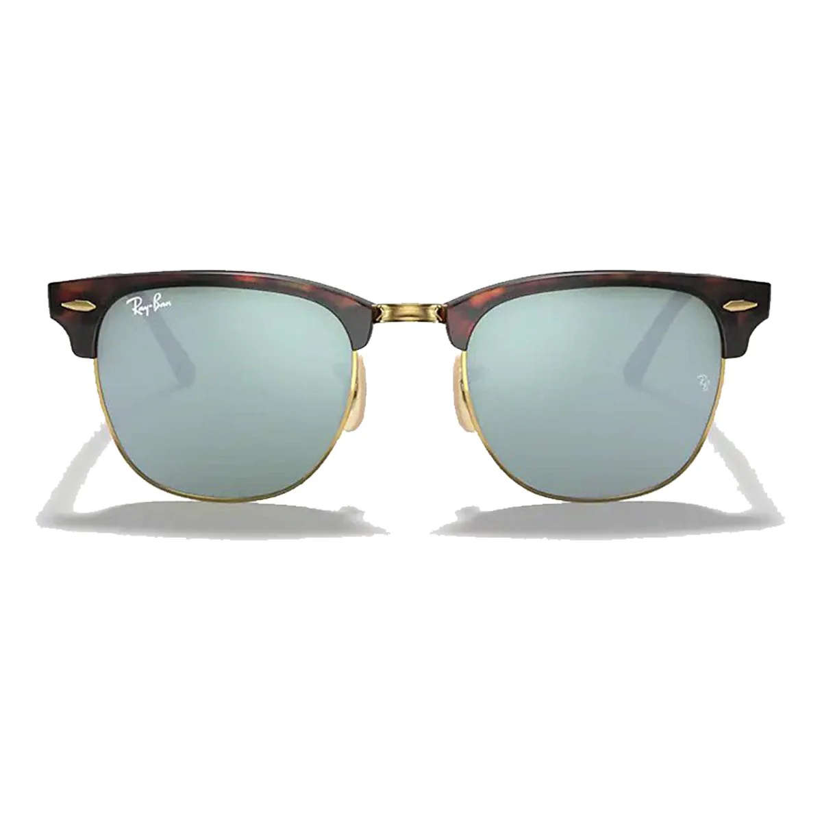 Ray-Ban Clubmaster - Tortoise/Silver Flash - Image 3