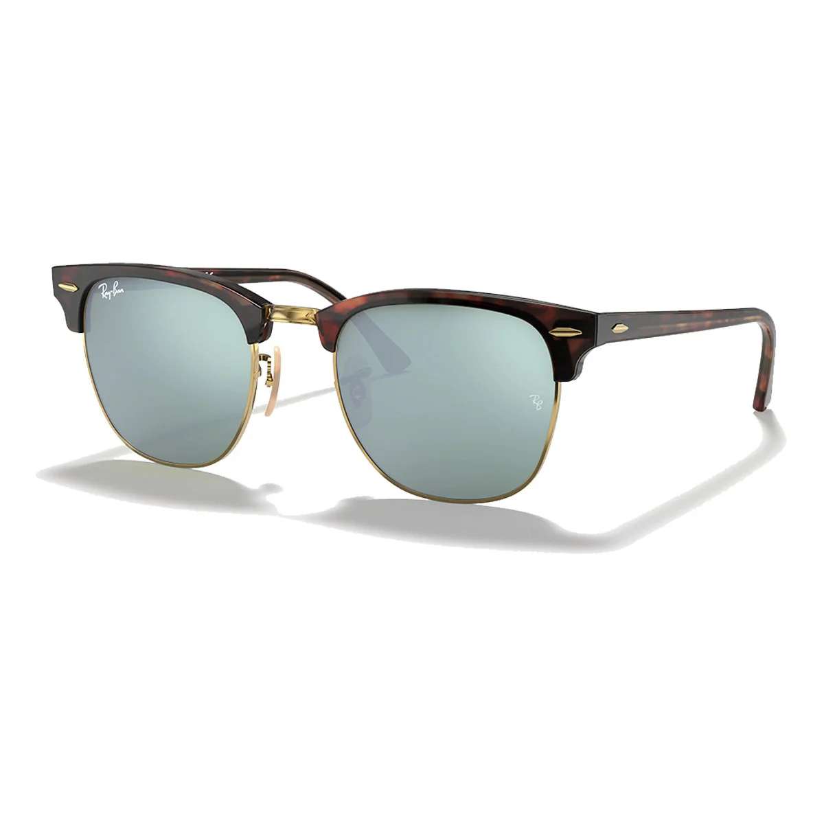Ray-Ban Clubmaster - Tortoise/Silver Flash - Image 6