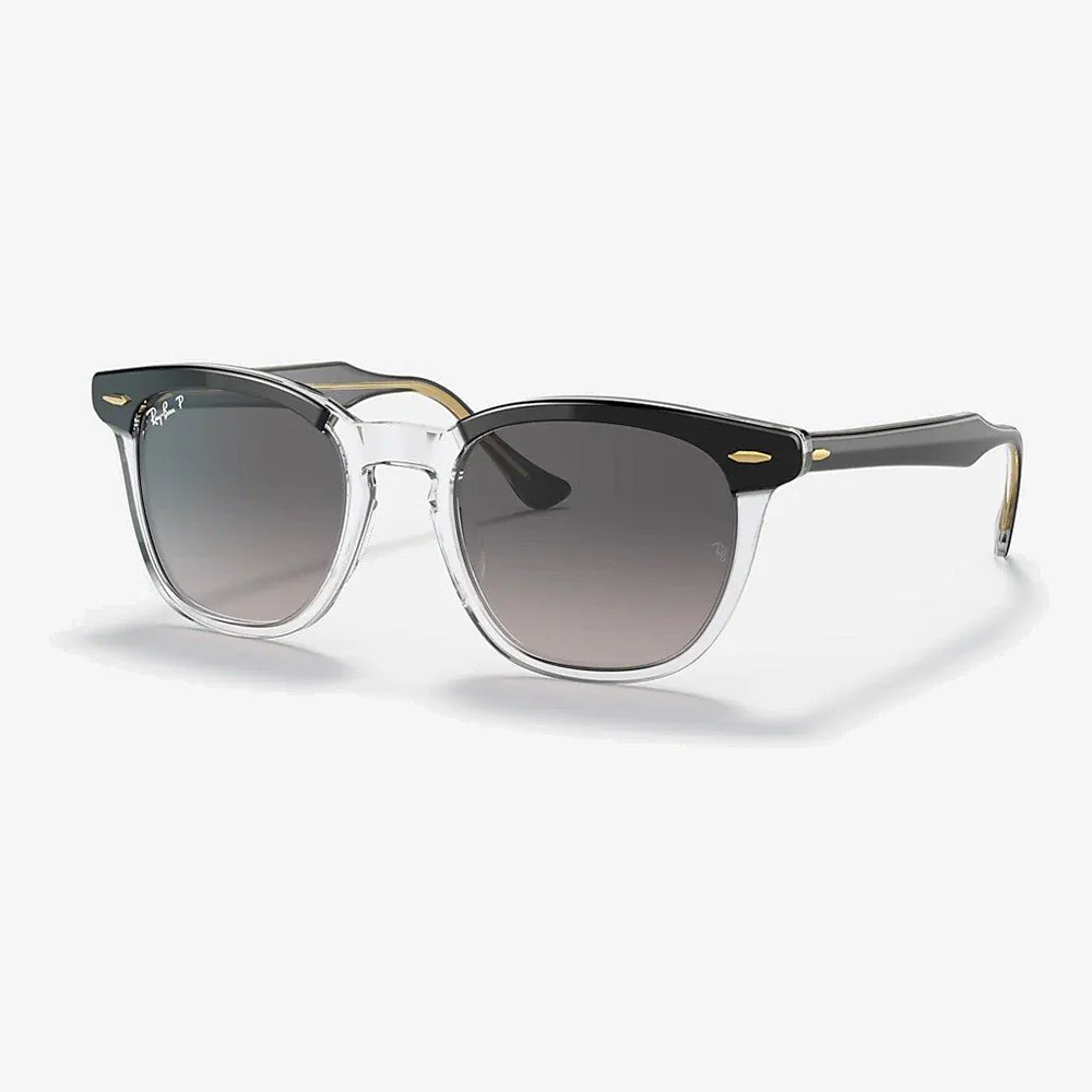 Ray-Ban Hawkeye - Transparent Black/Grey Gradient Polarized