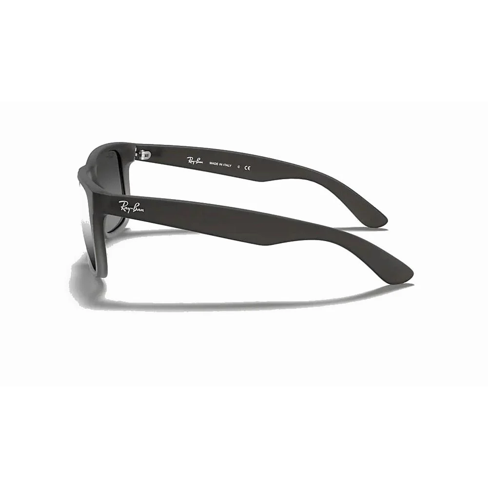 Ray-Ban Justin Classic - Grey/Silver Gradient Mirror - Image 4