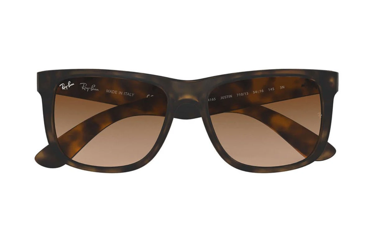Ray-Ban Justin Classic - Tortoise/Brown Gradient - Image 2