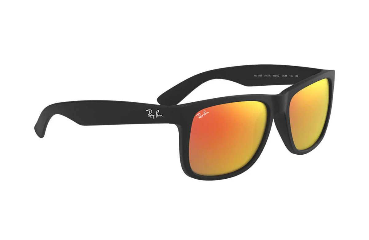 Ray-Ban Justin Color Mix - Black/Red Mirror - Image 4