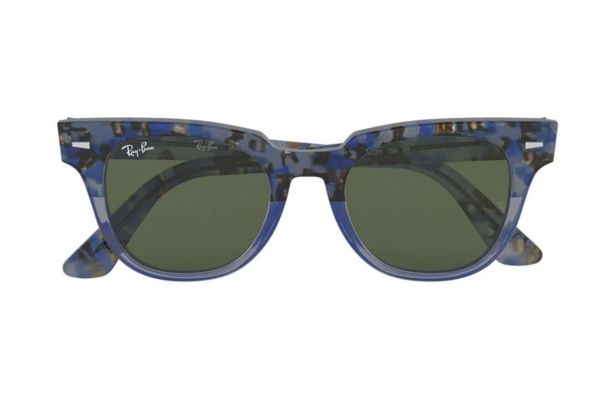Ray-Ban Meteor Classic - Blue Gradient Havana Blue/Green Classic G-15 - Image 2